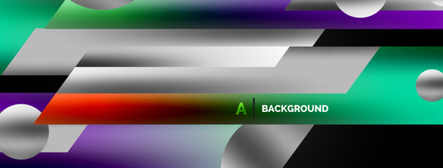 Fototapeta premium Dynamic lines geometric vector background. Vector background, where dynamic lines entwine in intricate dance, igniting symphony of creativity in every glance