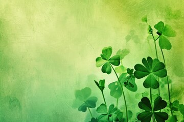 st. patrick's day abstract green background for design colorful abstract background. AI generative