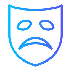 drama gradient icon