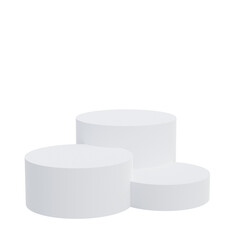 3d round podium display, 3d podium display mockup