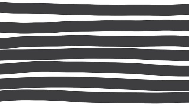 Zebra skin texture with moving stripes