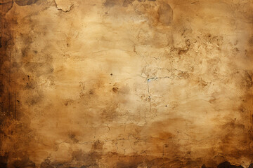 Old grunge paper texture and background. Generative ai.