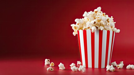 Flying Popcorn. Generative AI