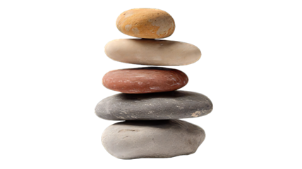 Stack of stones. A Photo of Stacks of stone white PNG transparent background