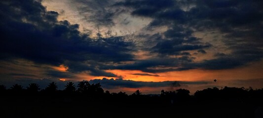 
view in the afternoon