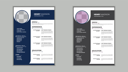 Clean Resume Templates.