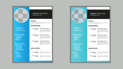 Modern Resume Design.