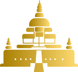 Golden buddha temple	