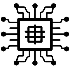 Artificial intelligence icon