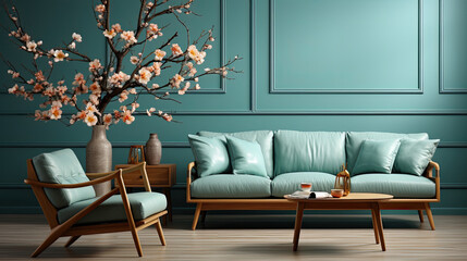 Pastel Turquoise Beech Unbroken Softness in Design