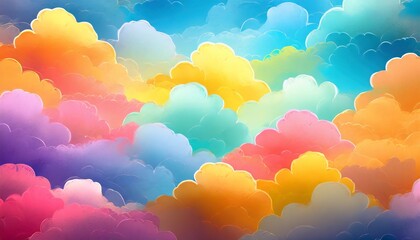 clouds and sun,ai generated 