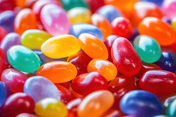 Fototapeta na wymiar colorful jelly beans