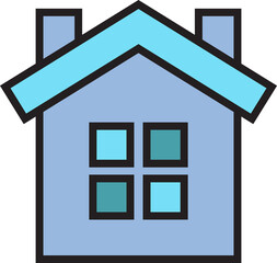 House Building Icon
