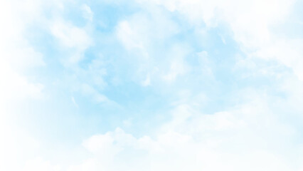 Sky nature landscape background. Sunny background, blue sky with white clouds. vector illustration.