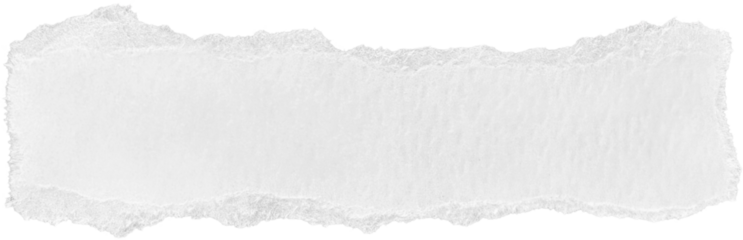 White Ripped Paper