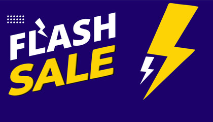 Discount sale days poster with Flash Sale text