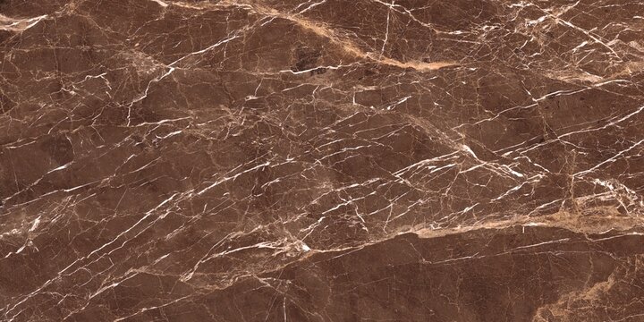 Brown marble texture background pattern with high resolution, counter top view.