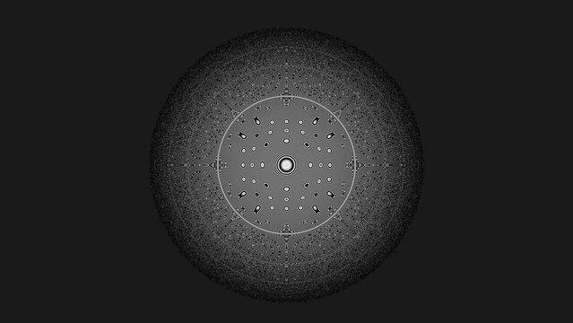 round circle wavy movements and anime video