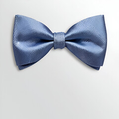 Beautiful blue bow style