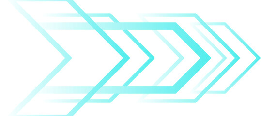 techno arrow light blue lines gradient futuristic background