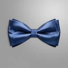 Beautiful blue bow style