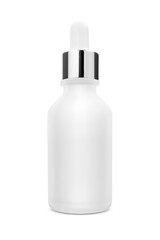 blank packaging white bottle for cosmetic or beauty product design mock-up - 697964911