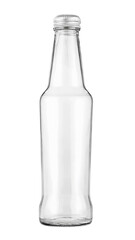 blank packaging transparent glass bottle for beverage or soft drink product design mock-up - 697965581
