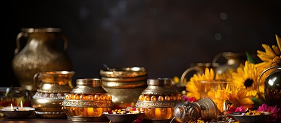 Celebrate Akshaya Tritiya, Laxmi pujan, dhanteras, and decorated kalash.