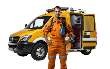 Rapid Response Resilience The Vital Role of Paramedics in Crisis Care on White or PNG Transparent Background