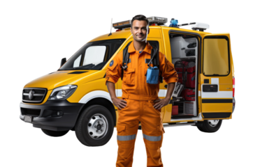 Rapid Response Resilience The Vital Role of Paramedics in Crisis Care on White or PNG Transparent Background