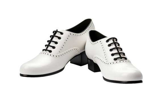 Dance Percussion Exploring Tap Shoes Mastery on White or PNG Transparent Background