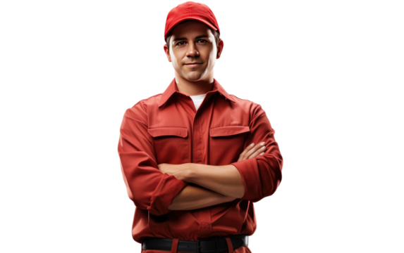 Machinery Magician The Art of a Skilled Technician on White or PNG Transparent Background