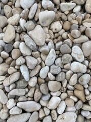 Sea stone on beach for background