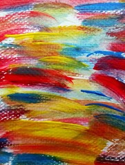 brush stroke painting Abstract oil color Background	