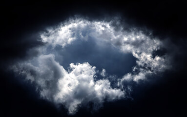 Hole in the Storm Clouds