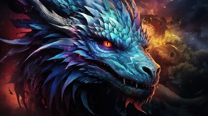 head of dragon