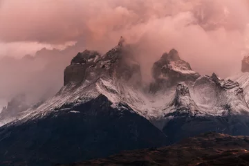 Printed roller blinds Cordillera Paine The towers of Cuernos at dawn. Torres del Paine, Argentina