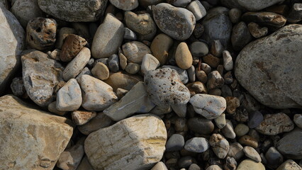 stones on the beach