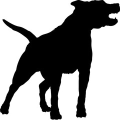 Dog is barking silhouette Breeds Bundle Dogs on the move. Dogs in different poses.
The dog jumps, the dog runs. The dog is sitting. The dog is lying down. The dog is playing
