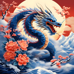 blue dragon