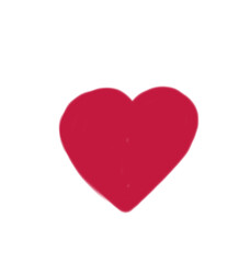 Hand Drawn Heart Calligraphy PNG