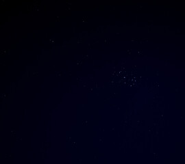 Fototapeta na wymiar Pleiades. Stars in the night sky. Abstract background.