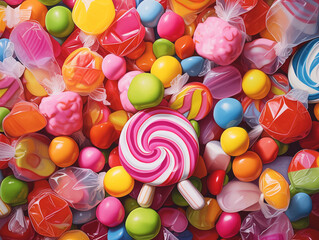 Colorful Candies illustration