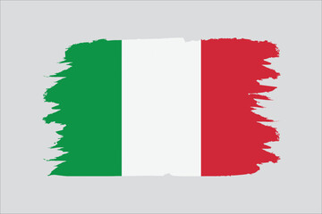 vector illustration of Italy flag