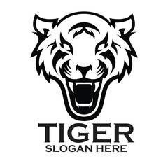 vector esport tiger mascot illustration