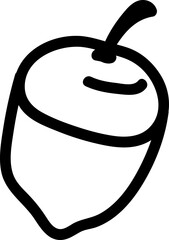 Walnut element vector