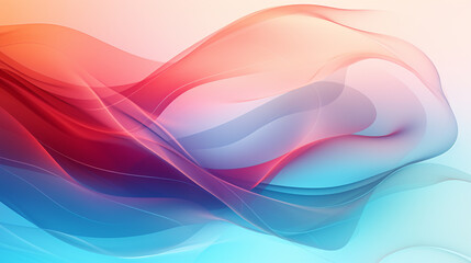 Fototapeta premium Abstract colourful smoke flowing movement, a mesmerizing swirl of vibrant hues dances and twists, forming a captivating and ethereal atmosphere.