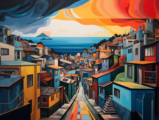 Fototapeta premium City