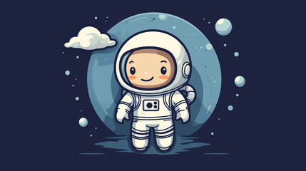 Astronaut illustration
