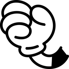 Comic hand gestures element